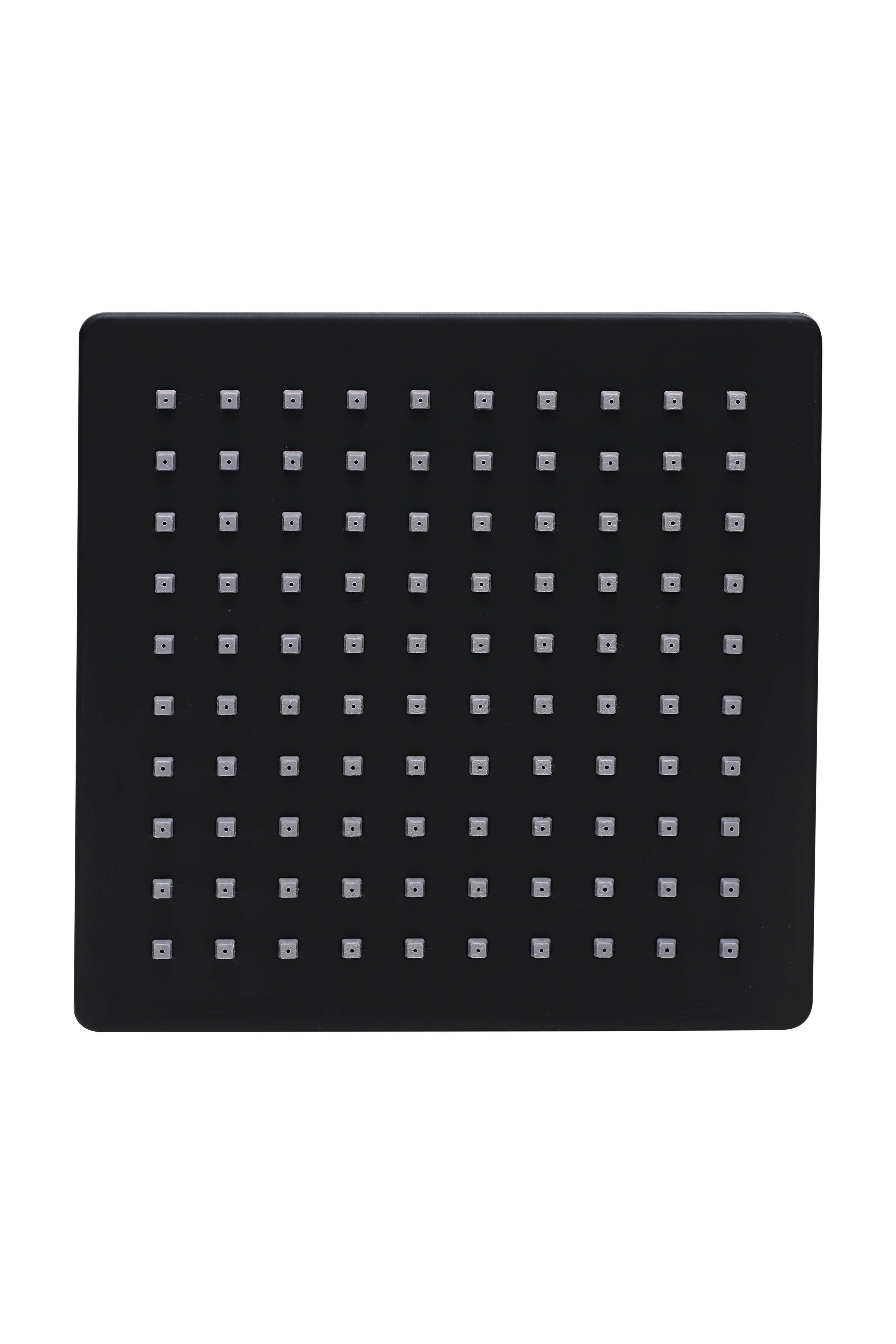 Picaso Elegant Matte Black Rain Shower 6x6