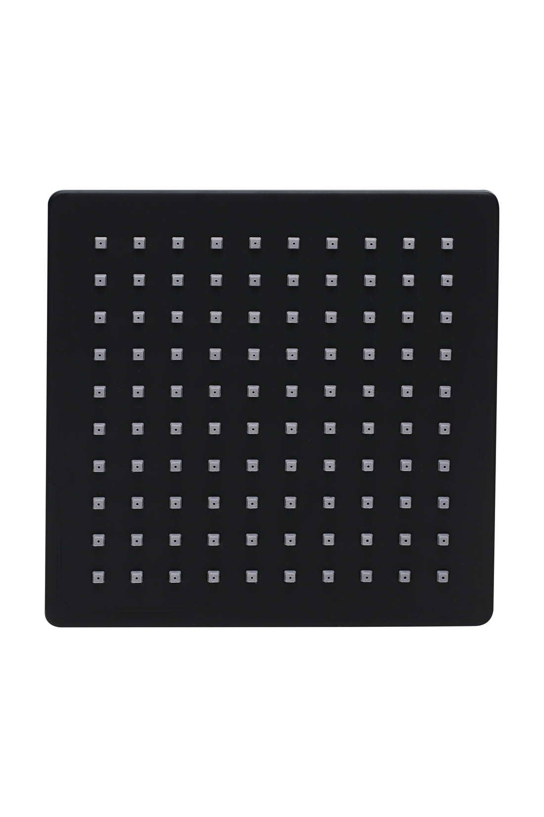 Picaso Elegant Matte Black Rain Shower 10x10