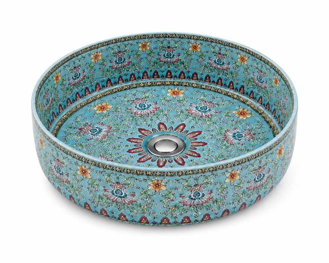 SCUBA MOROCCAN CERAMIC DESIGN BASIN SC-6001 KLH