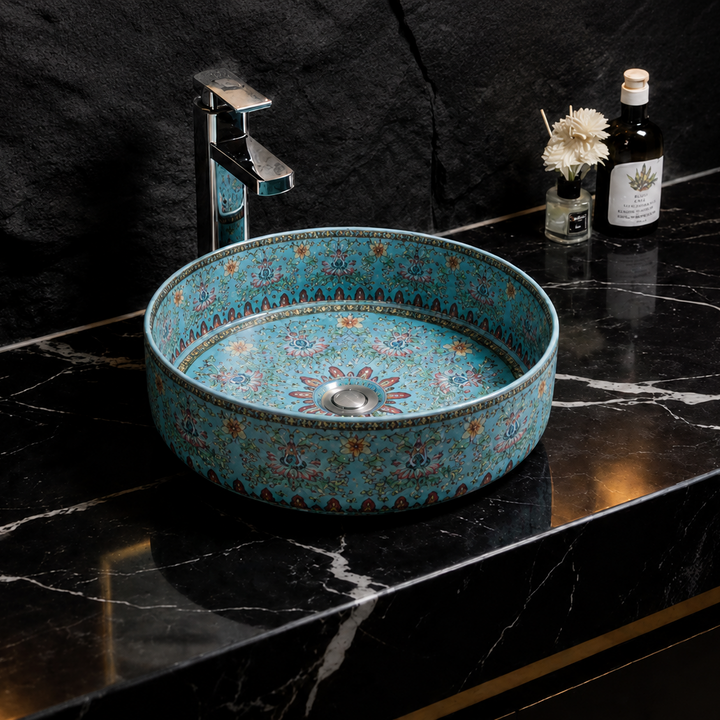 SCUBA MOROCCAN CERAMIC DESIGN BASIN SC-6001 KLH