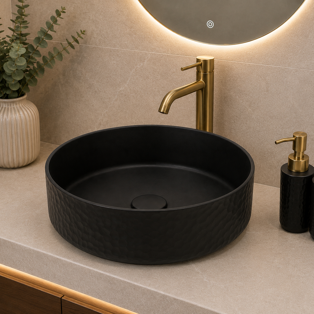 SCUBA MATT COLOUR BASIN SC-6010 BLM-BLACK MATT