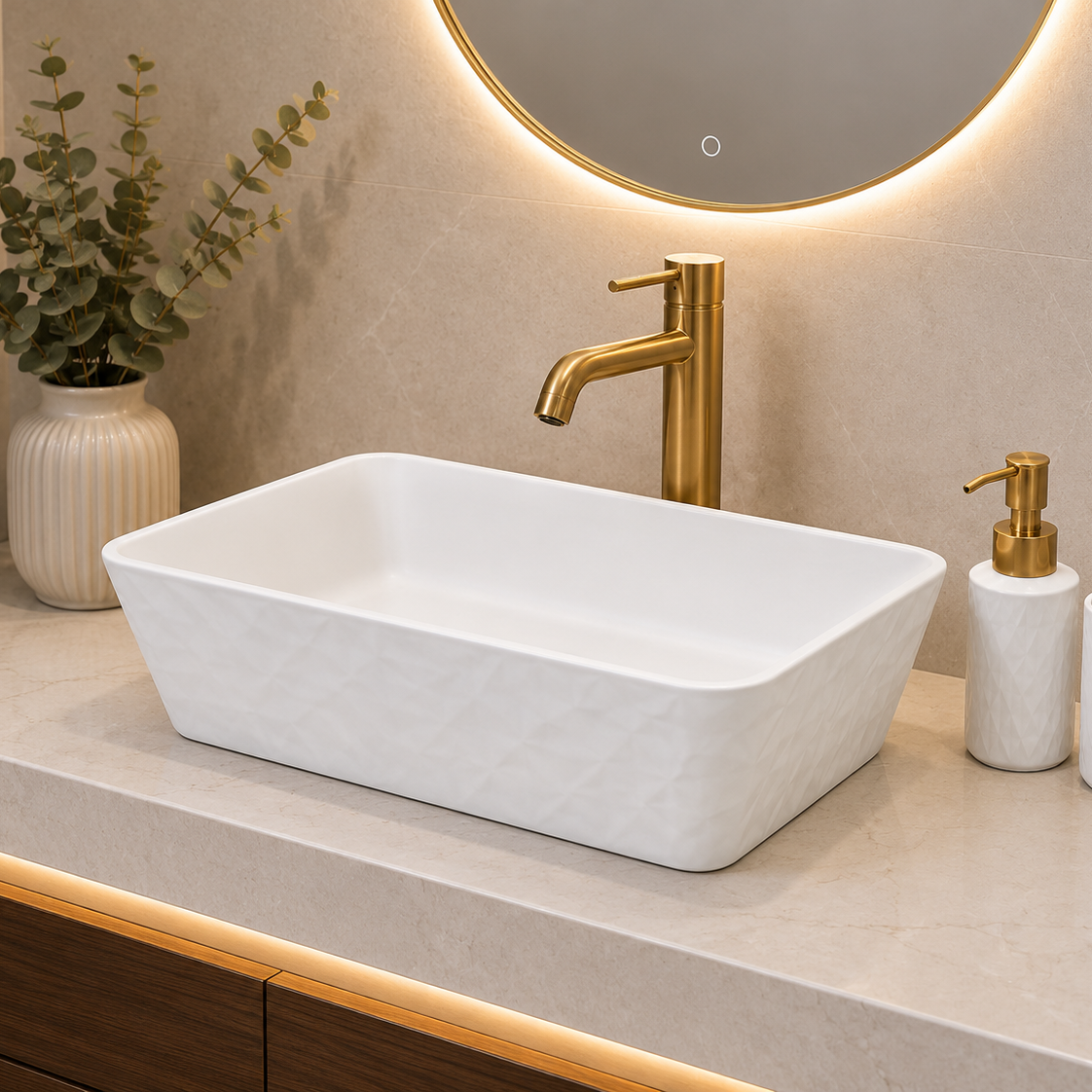 SCUBA MATT COLOUR BASIN SC-6011 WM-WHITE MATT