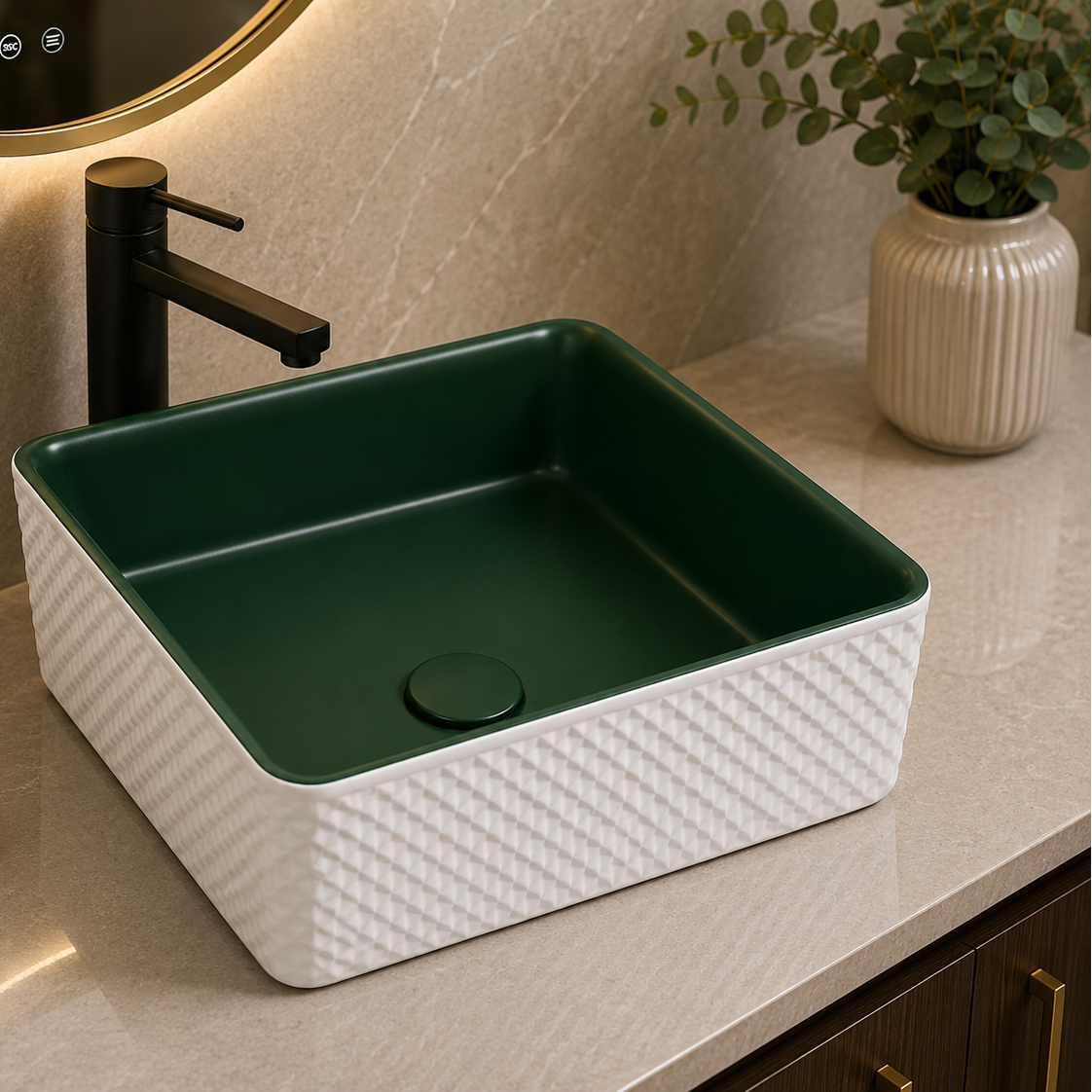 SCUBA MATT COLOUR BASIN SC-9204 WDG