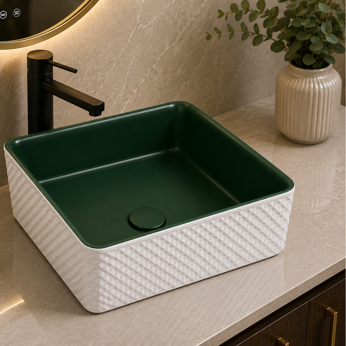 SCUBA MATT COLOUR BASIN SC-9204 WDG