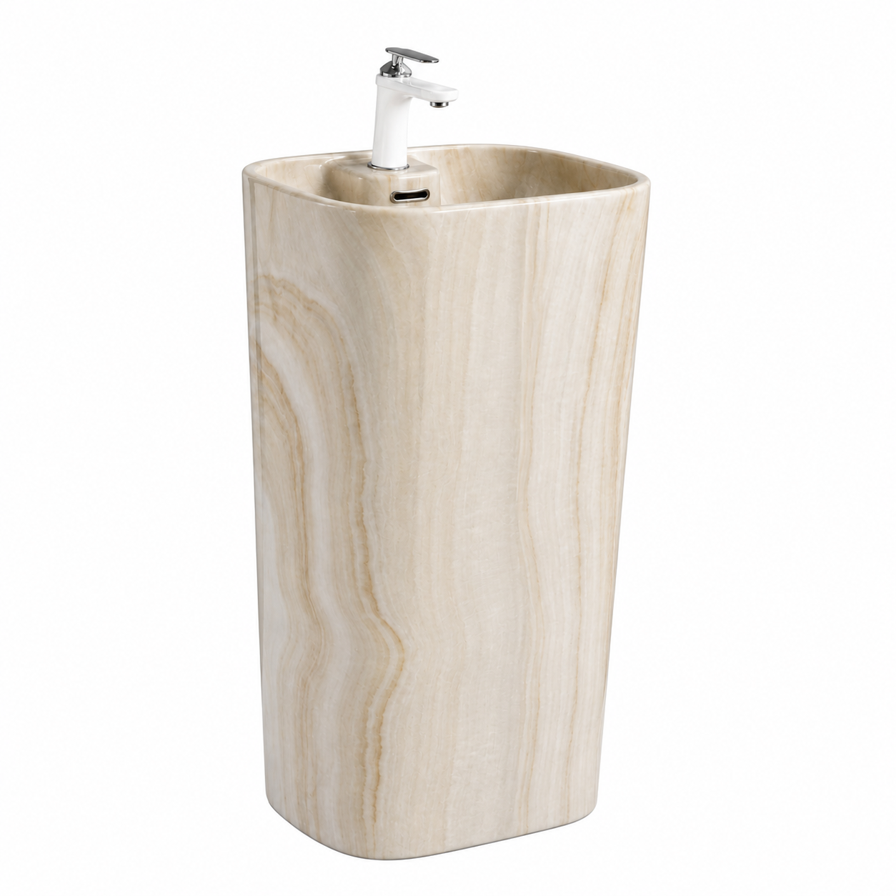 SCUBA CERAMIC PEDESTAL MARBLE COLOR SERIES SC-9206 D-3 (M)
