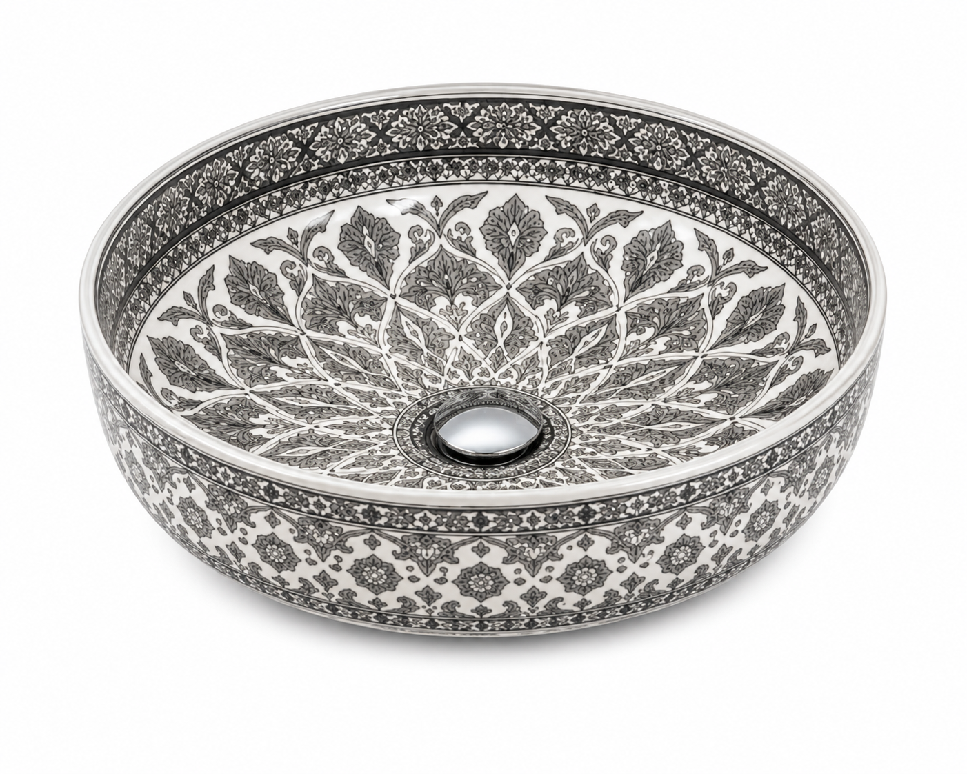 SCUBA MOROCCAN CERAMIC DESIGN BASIN SC-9216 KLH