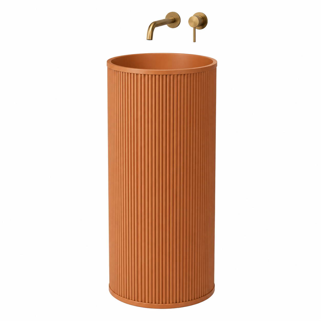 SCUBA WITH POP-UP  COUPLING PEDESTAL SC-925 BRG-ROSE GOLD