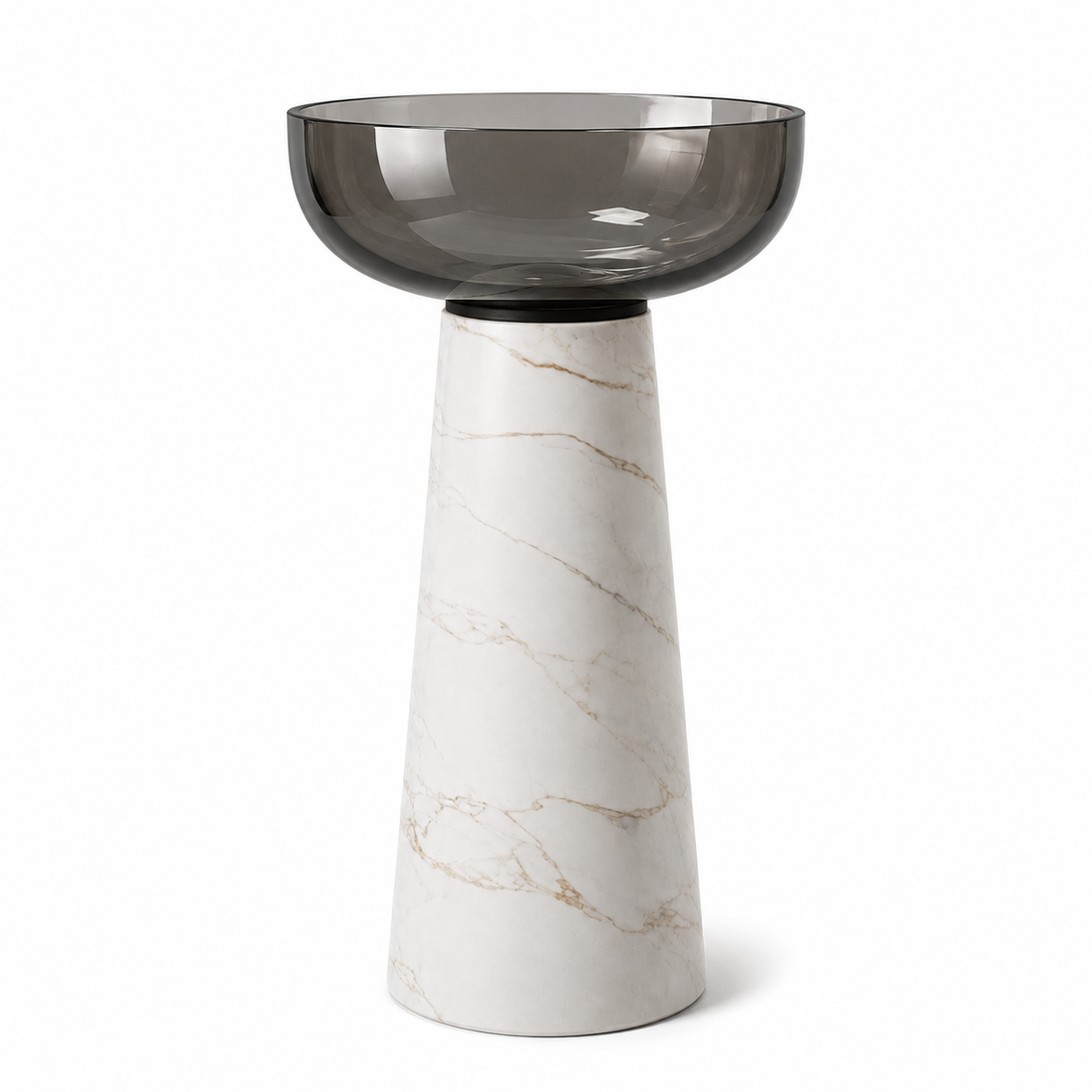 SCUBA RESIN TRANSPARENT PEDESTAL BASIN SC-9339