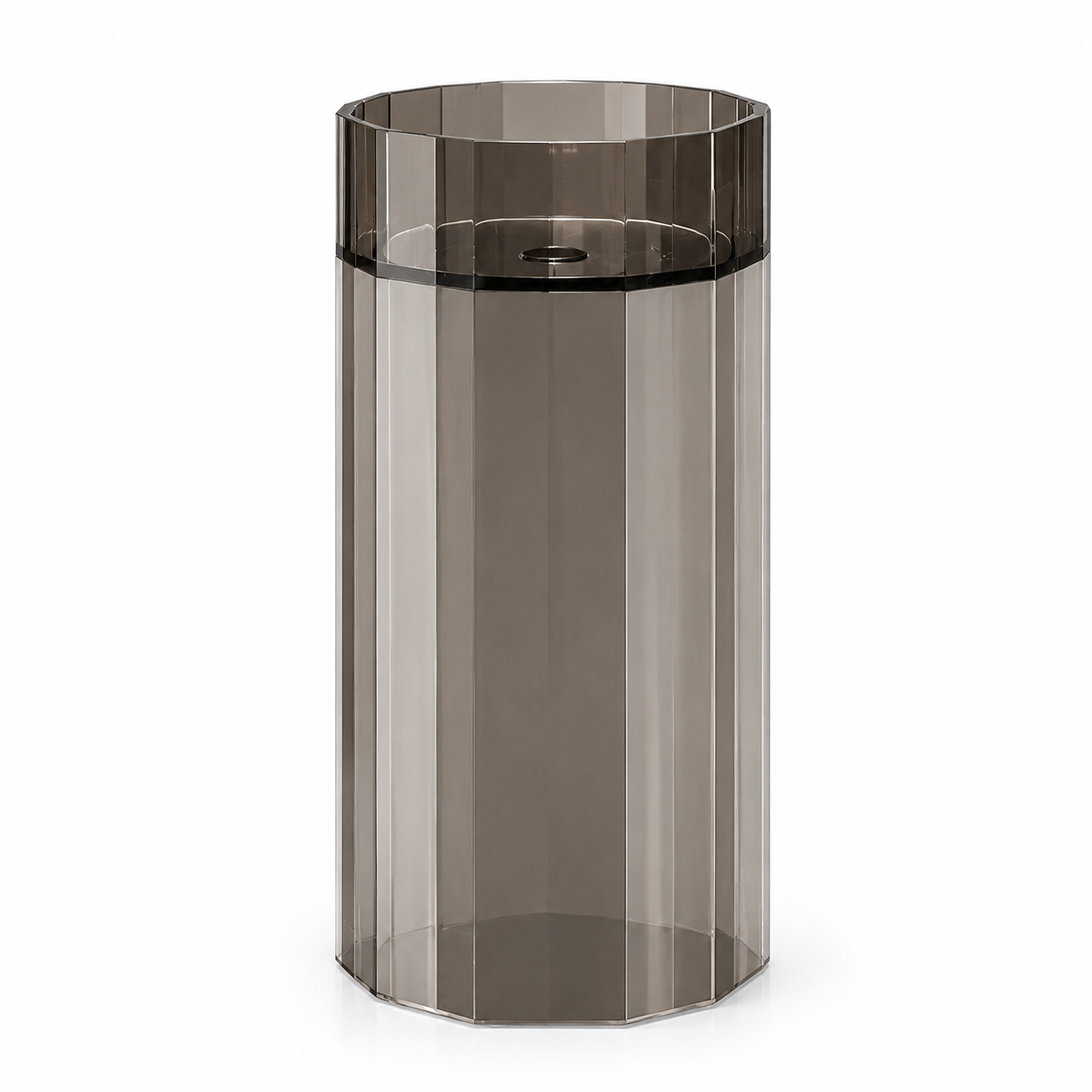 SCUBA RESIN TRANSPARENT PEDESTAL BASIN SC-9351-BLACK