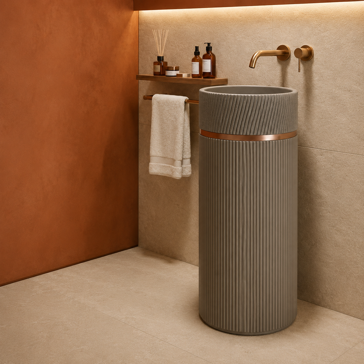 SCUBA ARTIFICIAL STONE PEDESTAL BASIN SC-9381