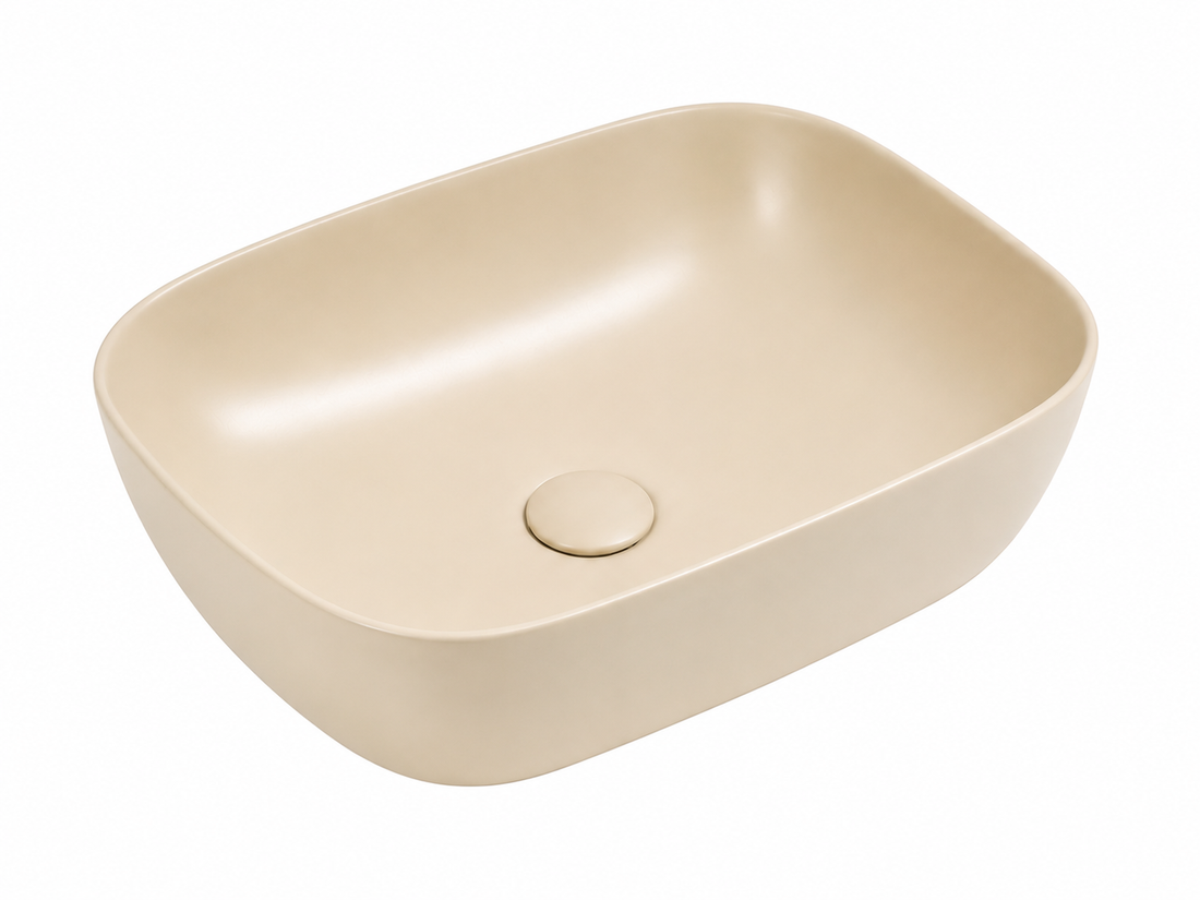 SCUBA MATT COLOUR BASIN SC-9586 CRM-CREAM MATT