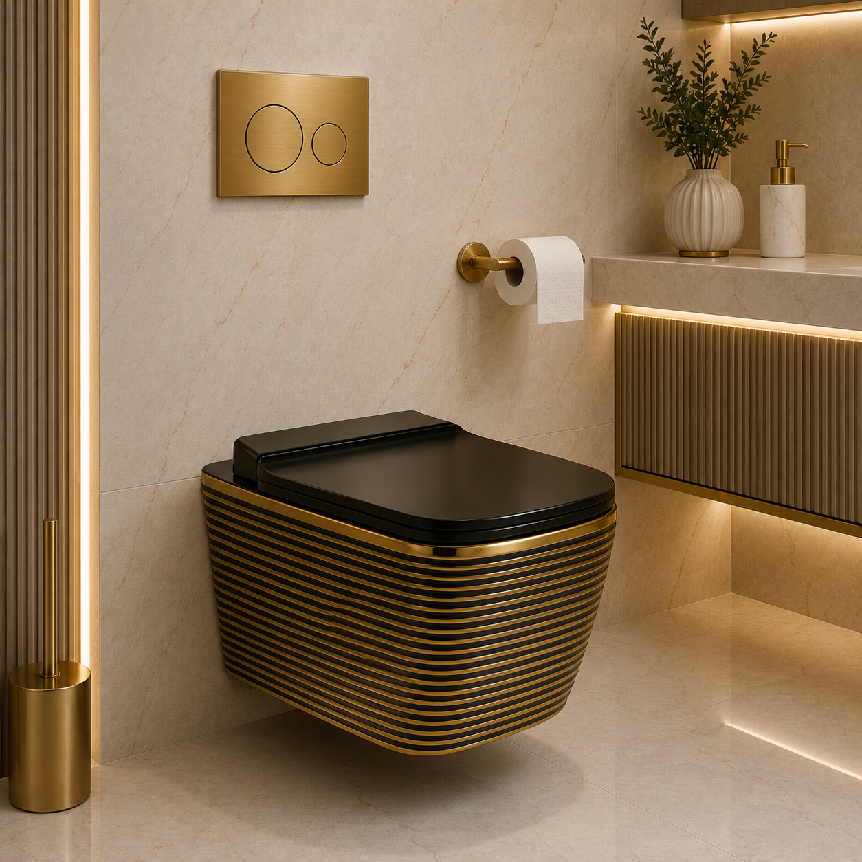 SCUBA DESIGNER RIMLESS WALLHUNG WC SC-9629 BGL