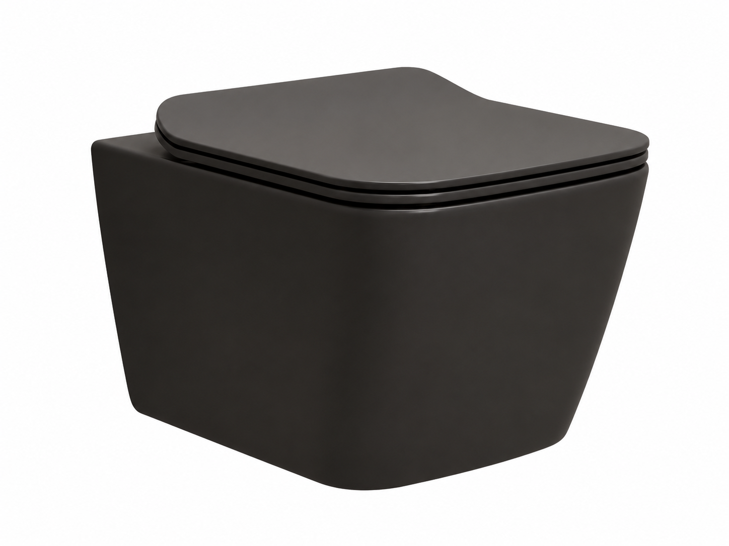 SCUBA DESIGNER RIMLESS MATT WALL HUNG WC SC-9629 GM-GREY MATT
