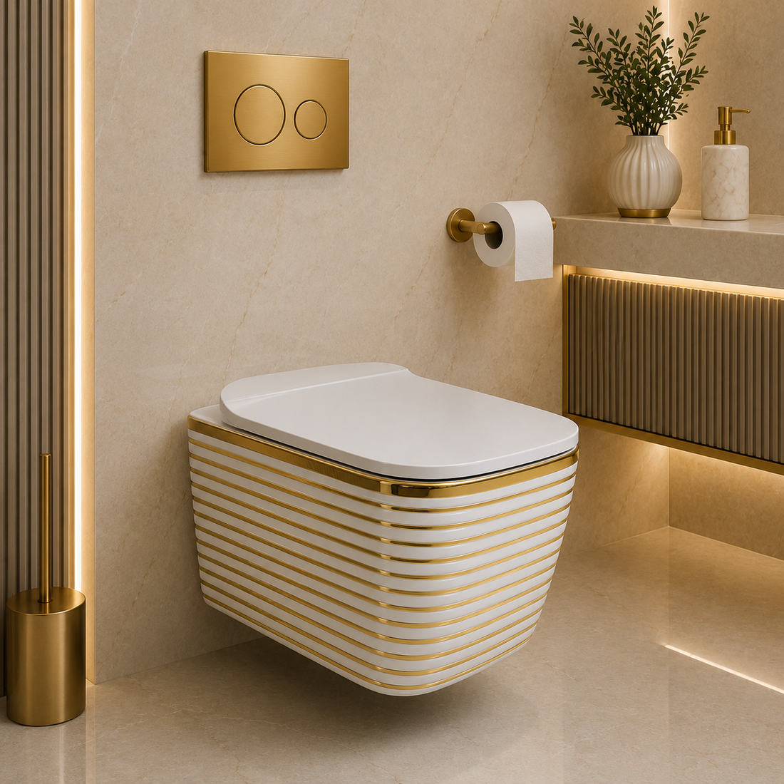 SCUBA DESIGNER RIMLESS WALLHUNG WC SC-9629 WGL