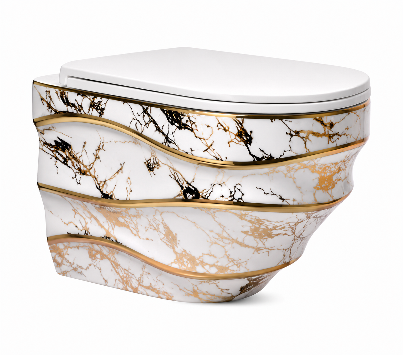 SCUBA DESIGNER RIMLESS WALLHUNG WC SC-9650 WRGT