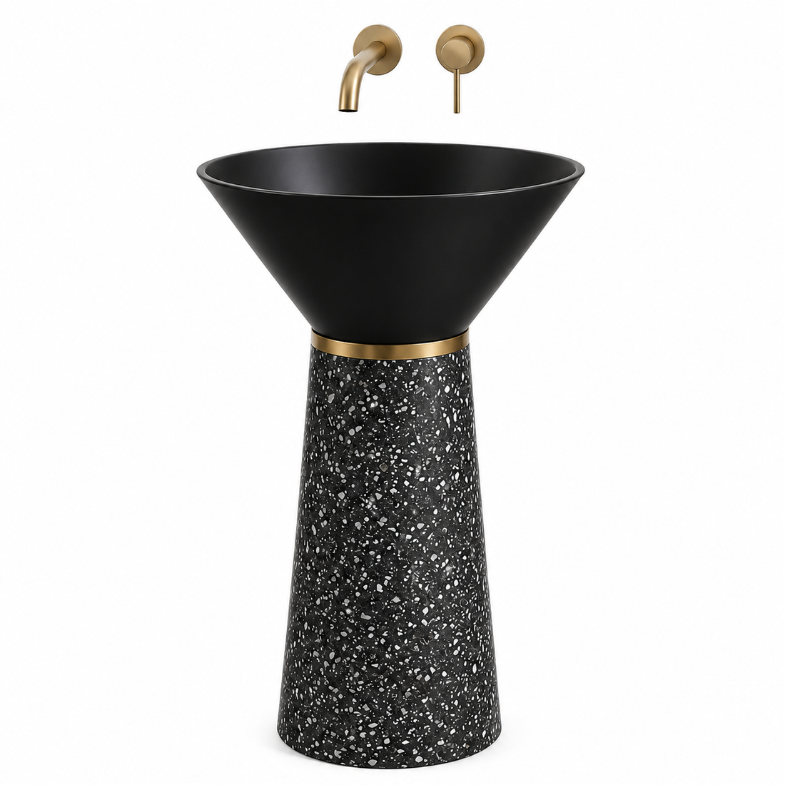 SCUBA ARTIFICIAL STONE PEDESTAL BASIN SC - 9762