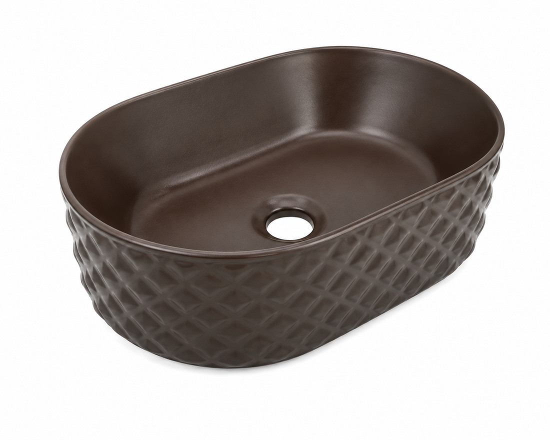 SCUBA MATT COLOUR BASIN SC-9832 BRW-BROWM MATT
