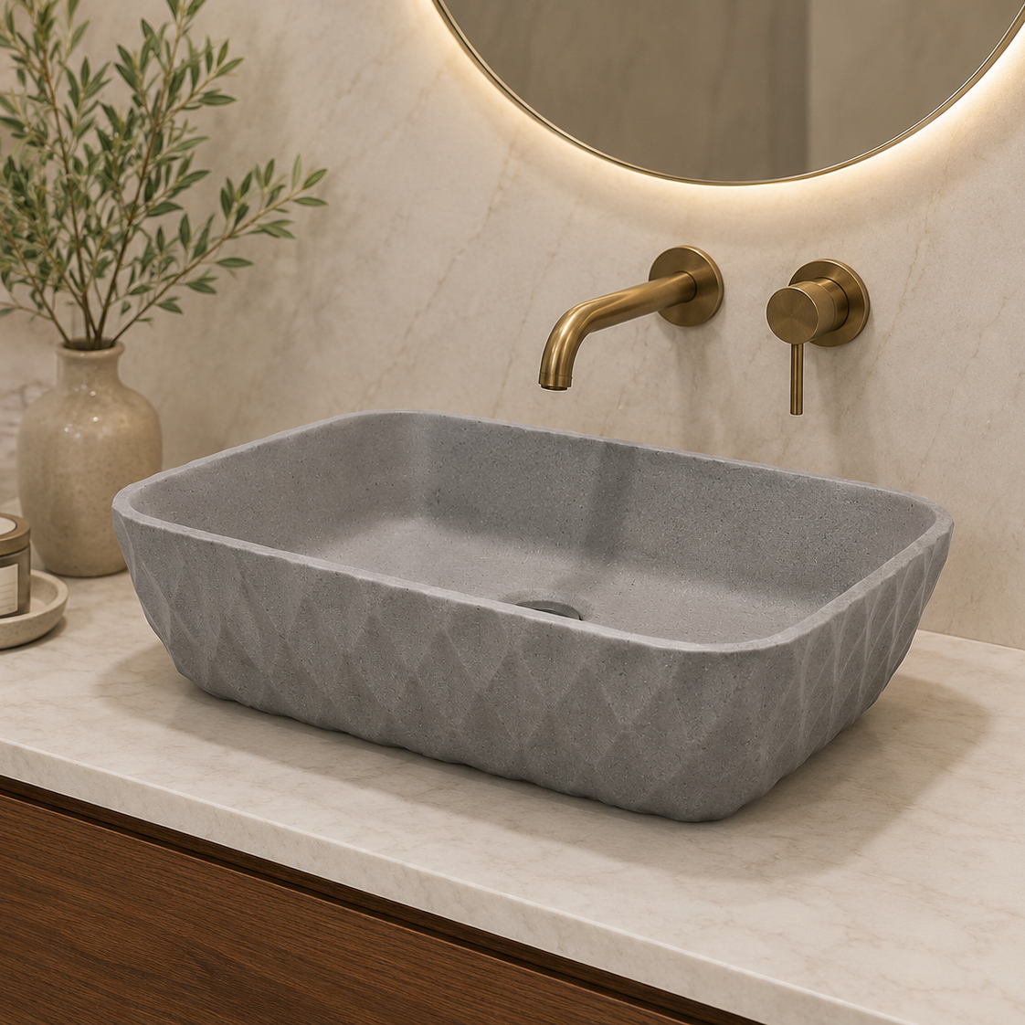 SCUBA MATT COLOUR BASIN SC-9865 D-2