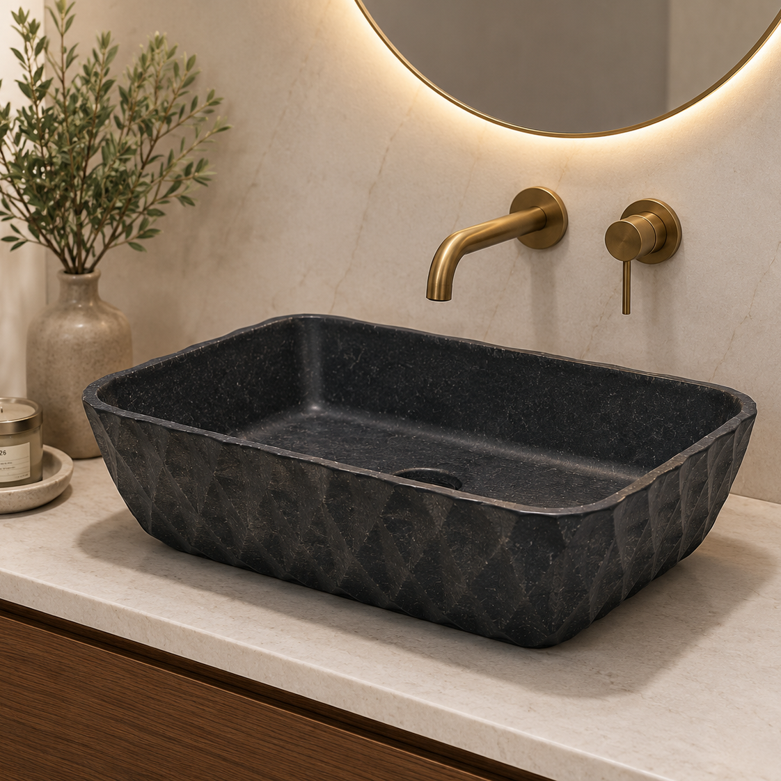 SCUBA MATT COLOUR BASIN SC-9865 D-2