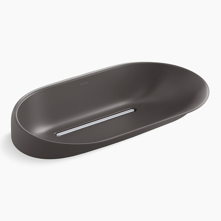 KOHLER SVEDA LITE OVAL VESSEL WASH BASINK-30109IN-HG1-CASHMERE