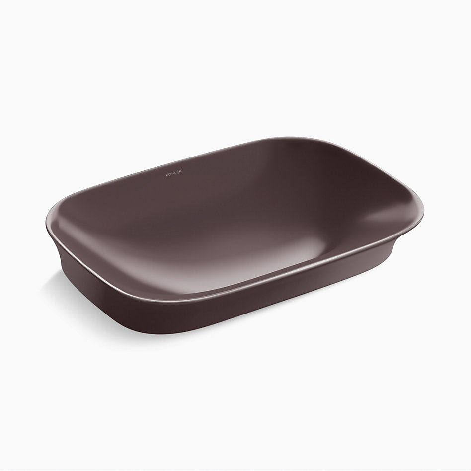 KOHLER VIVE CAPSULE VEESEL WASH BASIN K-28783IN-TKB-TEAK BERRY