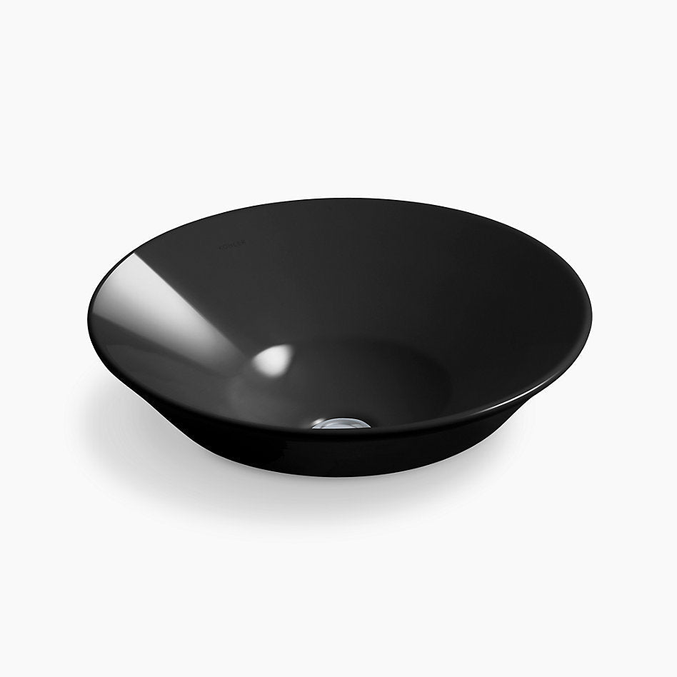 KOHLER CHALIC BELL VEESEL BATHROOM SINK K-2200IN-7-BLACK