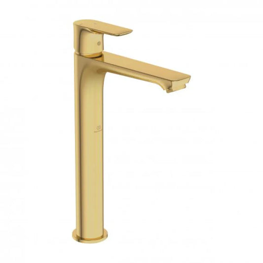 Picaso 705 Long Pillar Cock with brass fittings (Gold)