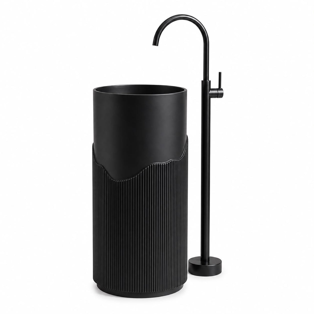 SCUBA DUAL WHITE PEDESTAL SC-3351 - BLACK