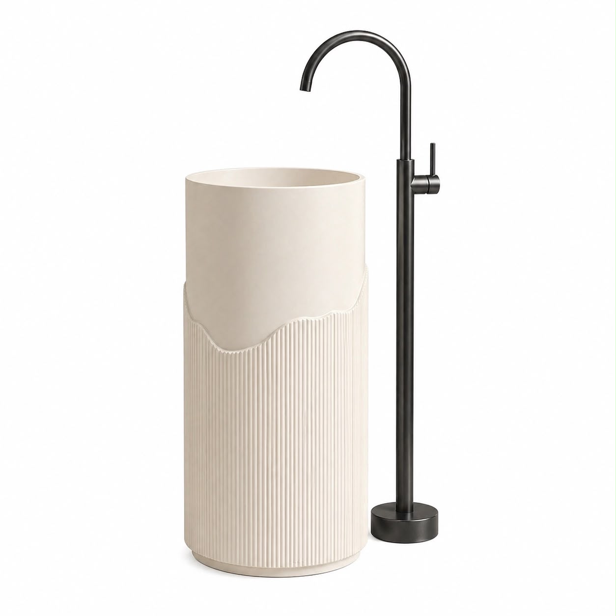 SCUBA DUAL WHITE PEDESTAL SC-3308 - WHITE