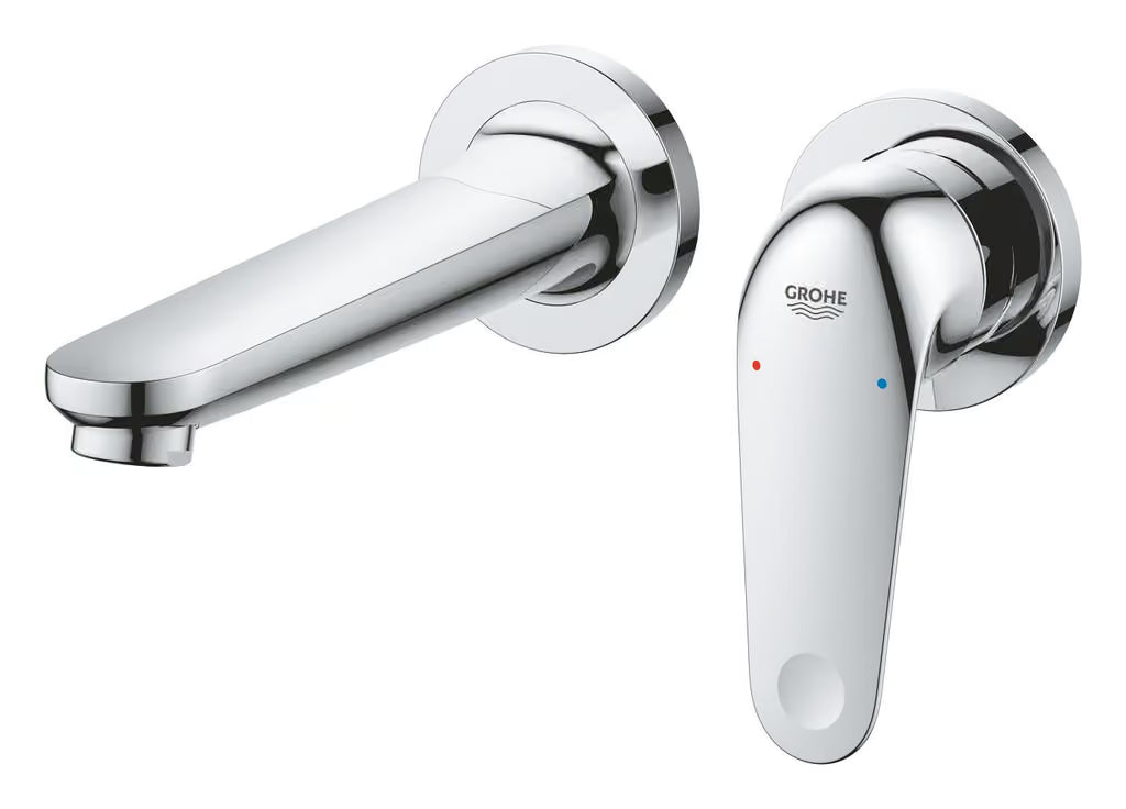 GROHE WALL MOUNTED SINGLE LEVER BASIN MIXER  EUROECO 24274001-CHROME FINISH