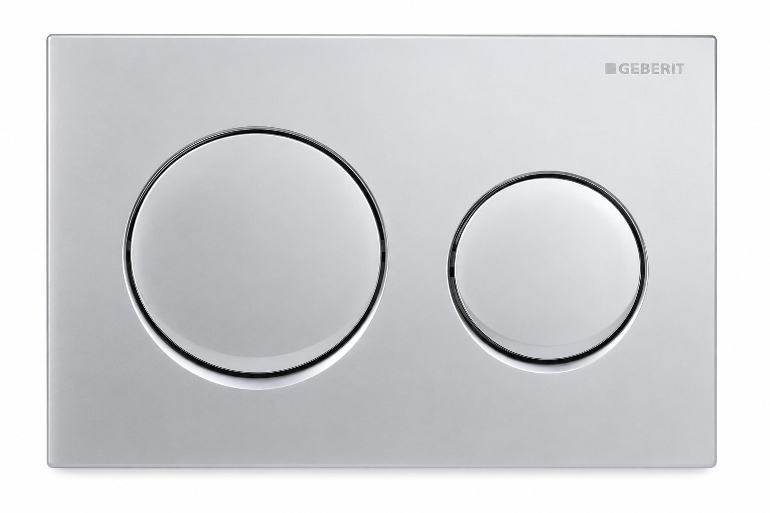 GEBERIT ACTUATOR ALPHA25 ROUND FLUSH PLATE -MATT CHROME