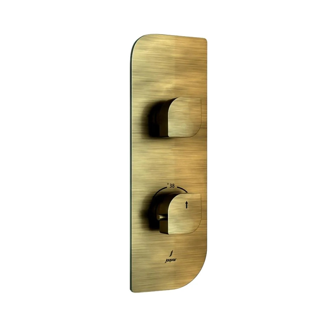 Jaquar 1 Way Thermostatic Diverter Alive ALI-ABR-85661 Normal Flow - Antique Bronze Finish
