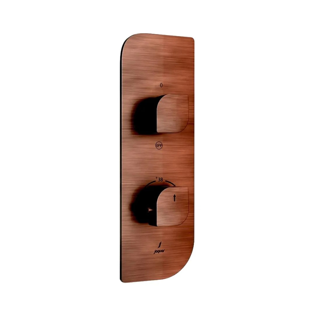 Jaquar 2 Way Thermostatic Diverter Alive ALI-ACR-85681 Normal Flow - Antique Copper Finish