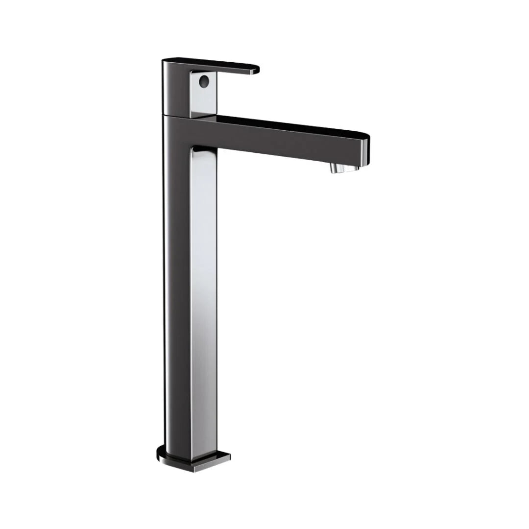 Jaquar Table Mounted Tall Boy Basin Tap Alive ALI-BCH-85021 - Black Chrome