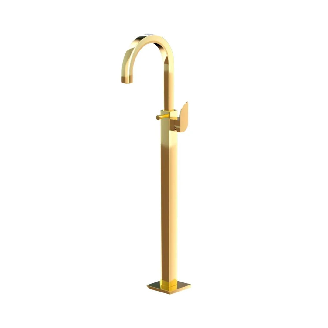 Jaquar 2 Way Bath Tub Filler Alive ALI-GLD-85121K Normal Flow - Full Gold Finish