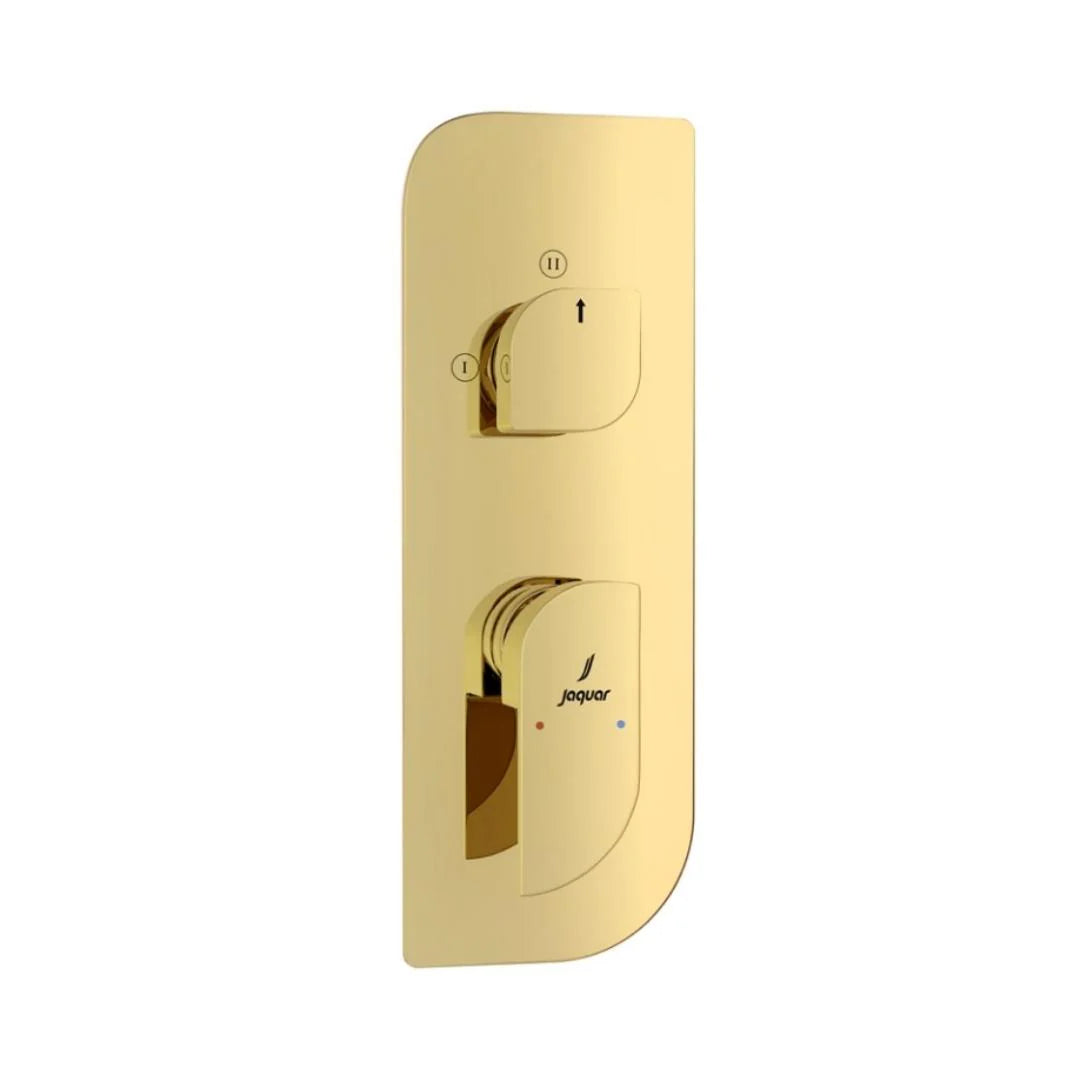 Jaquar 3 Way Diverter Alive ALI-GLD-85783NK Normal Flow - Full Gold Finish