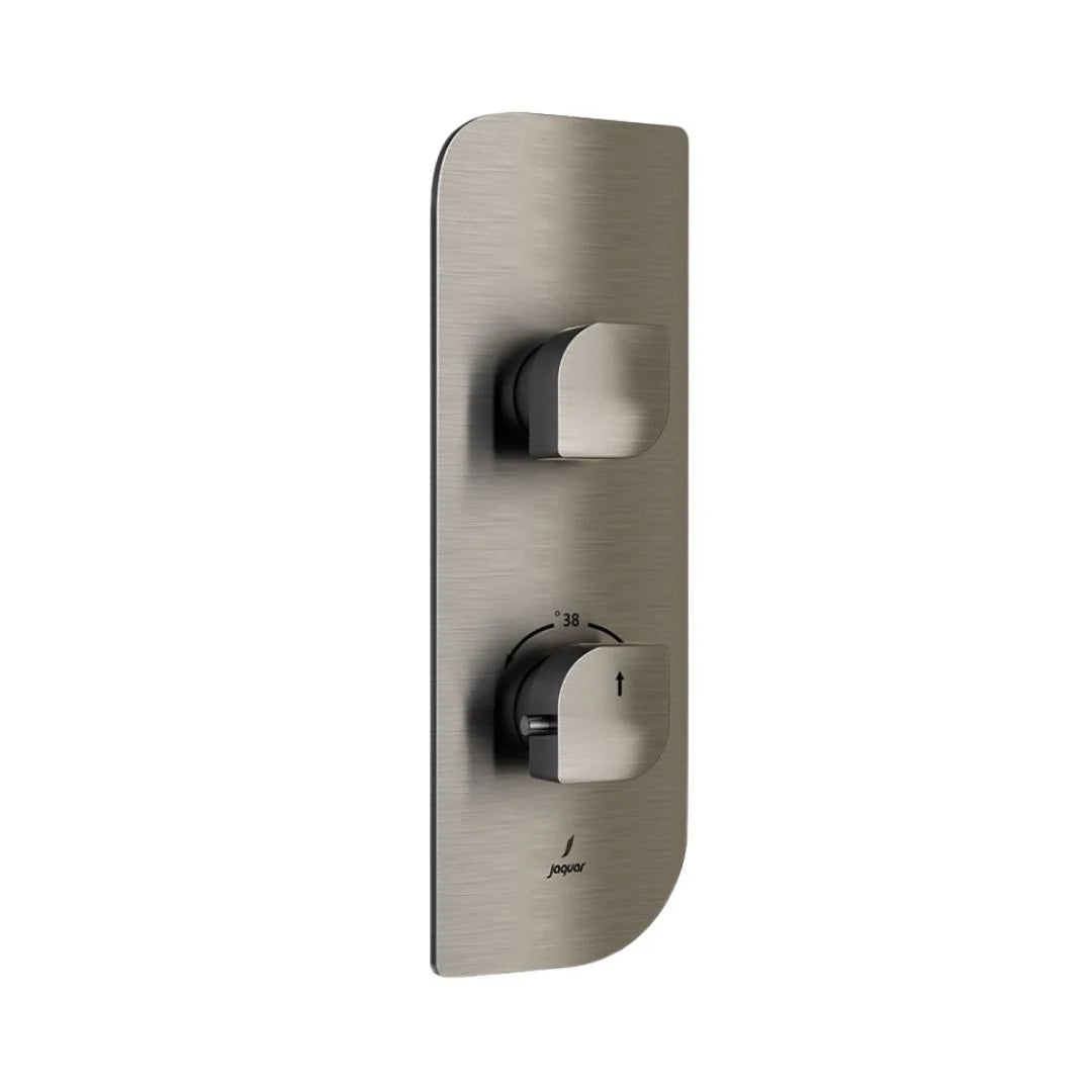Jaquar 1 Way Thermostatic Diverter Alive ALI-SSF-85661 Normal Flow - Stainless Steel Finish