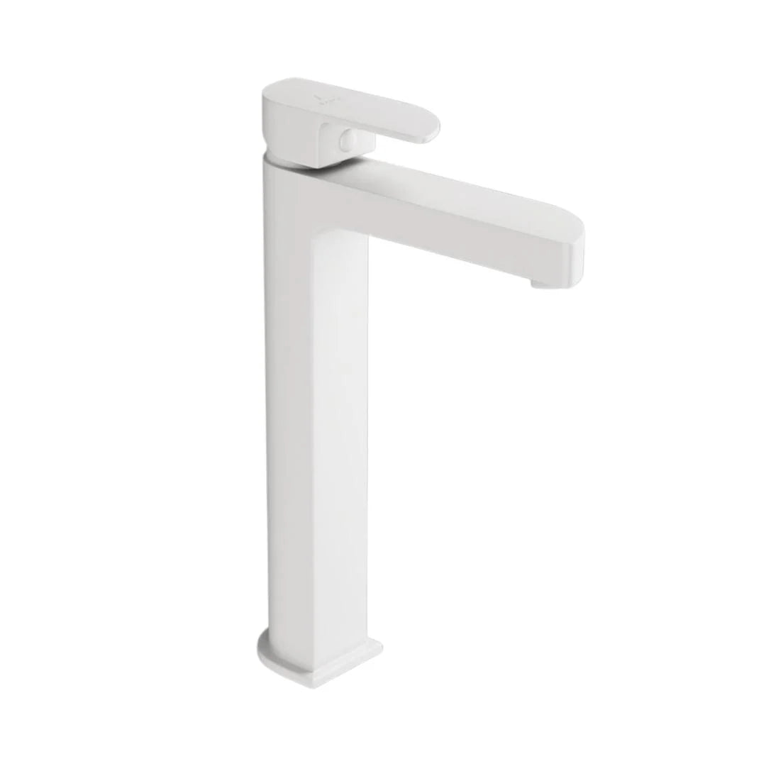 Jaquar Table Mounted Tall Boy Basin Mixer Alive ALI-WHM-85005B - White Matt