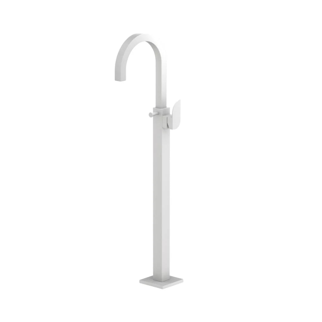 Jaquar 2 Way Bath Tub Filler Alive ALI-WHM-85121K Normal Flow - White Matt Finish