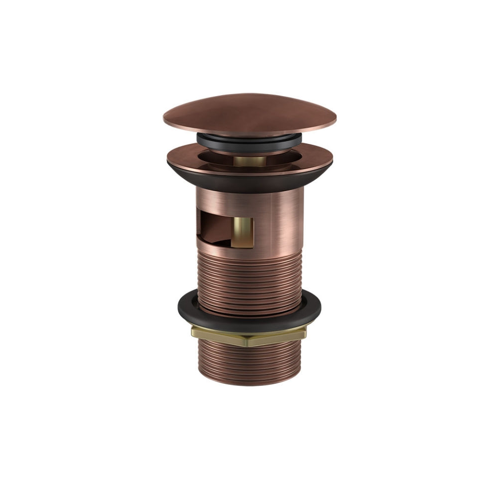 JAQUAR WASH BASIN 3 INCHES POP-UP WASTE COUPLING CLICK CLAK WASTE ALD-ACR-729 - ANTIQUE COPPER