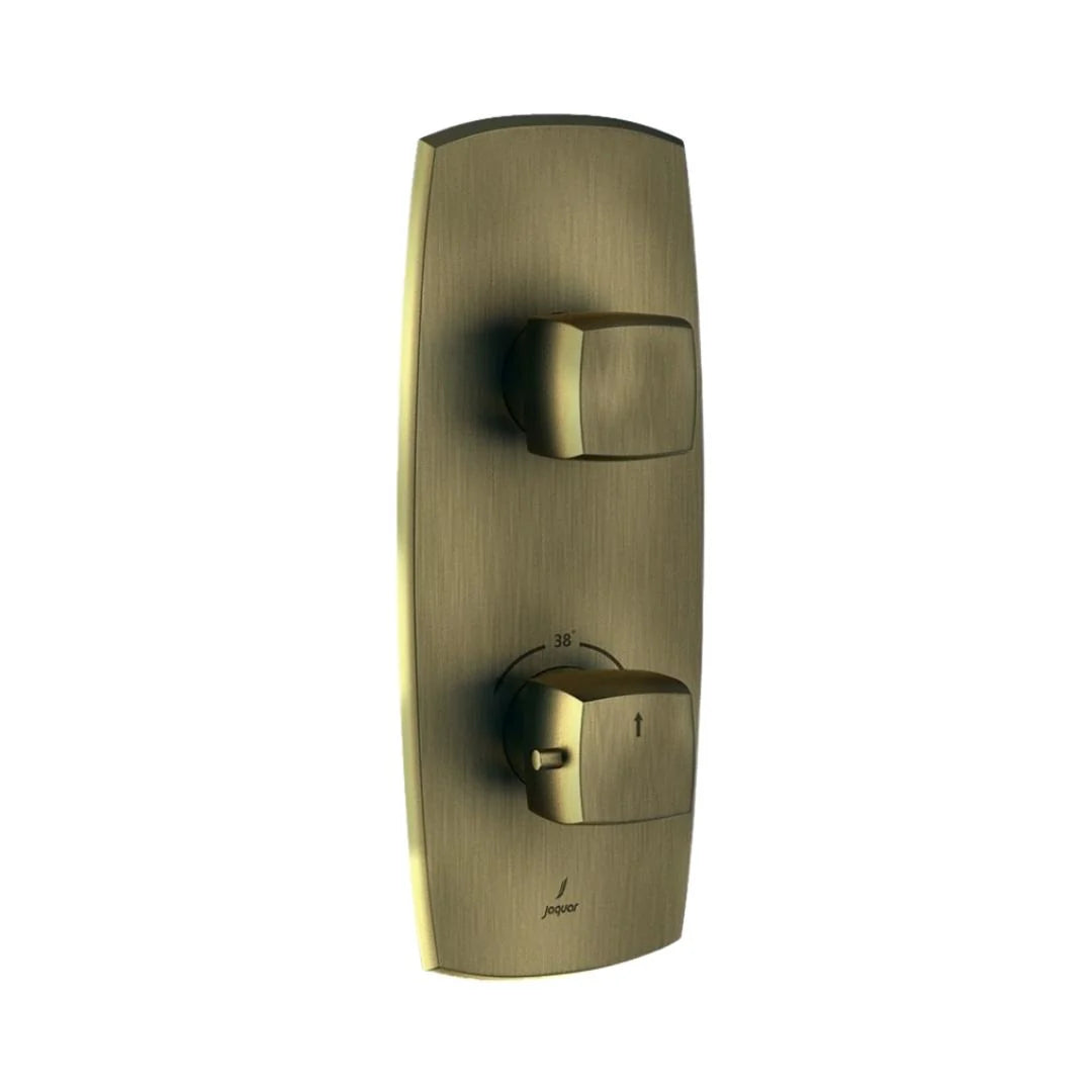 Jaquar 1 Way Thermostatic Diverter ARC ARC-ABR-87661 Normal Flow - Antique Bronze Finish