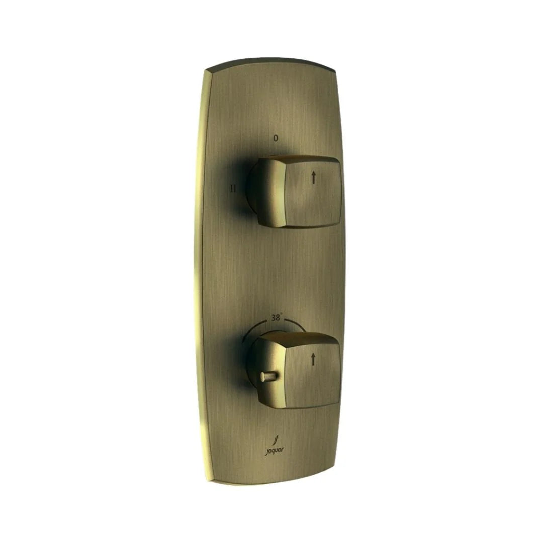 Jaquar 2 Way Thermostatic Diverter ARC ARC-ABR-87681 Normal Flow - Antique Bronze Finish