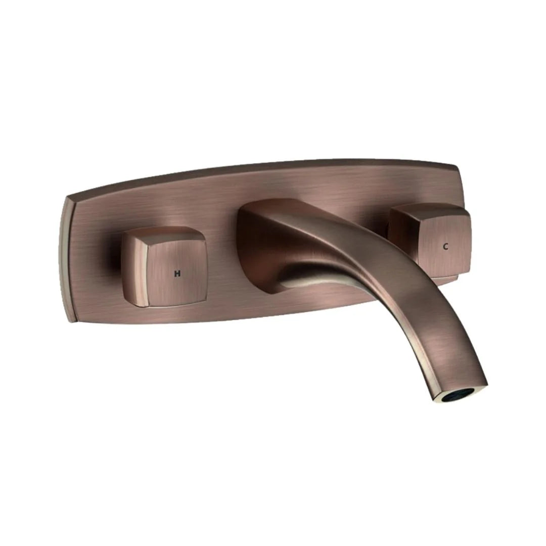 Jaquar Wall Mounted Basin Mixer Arc ARC-ACR-87433 - Antique Copper