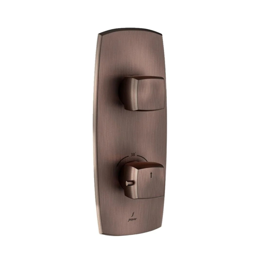 Jaquar 1 Way Thermostatic Diverter ARC ARC-ACR-87661 Normal Flow - Antique Copper Finish