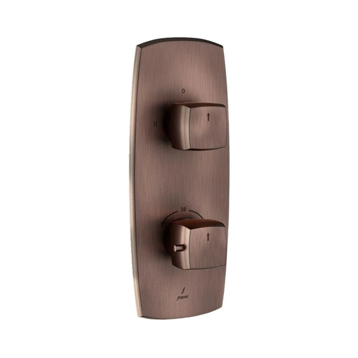 Jaquar 2 Way Thermostatic Diverter ARC ARC-ACR-87681 Normal Flow - Antique Copper Finish