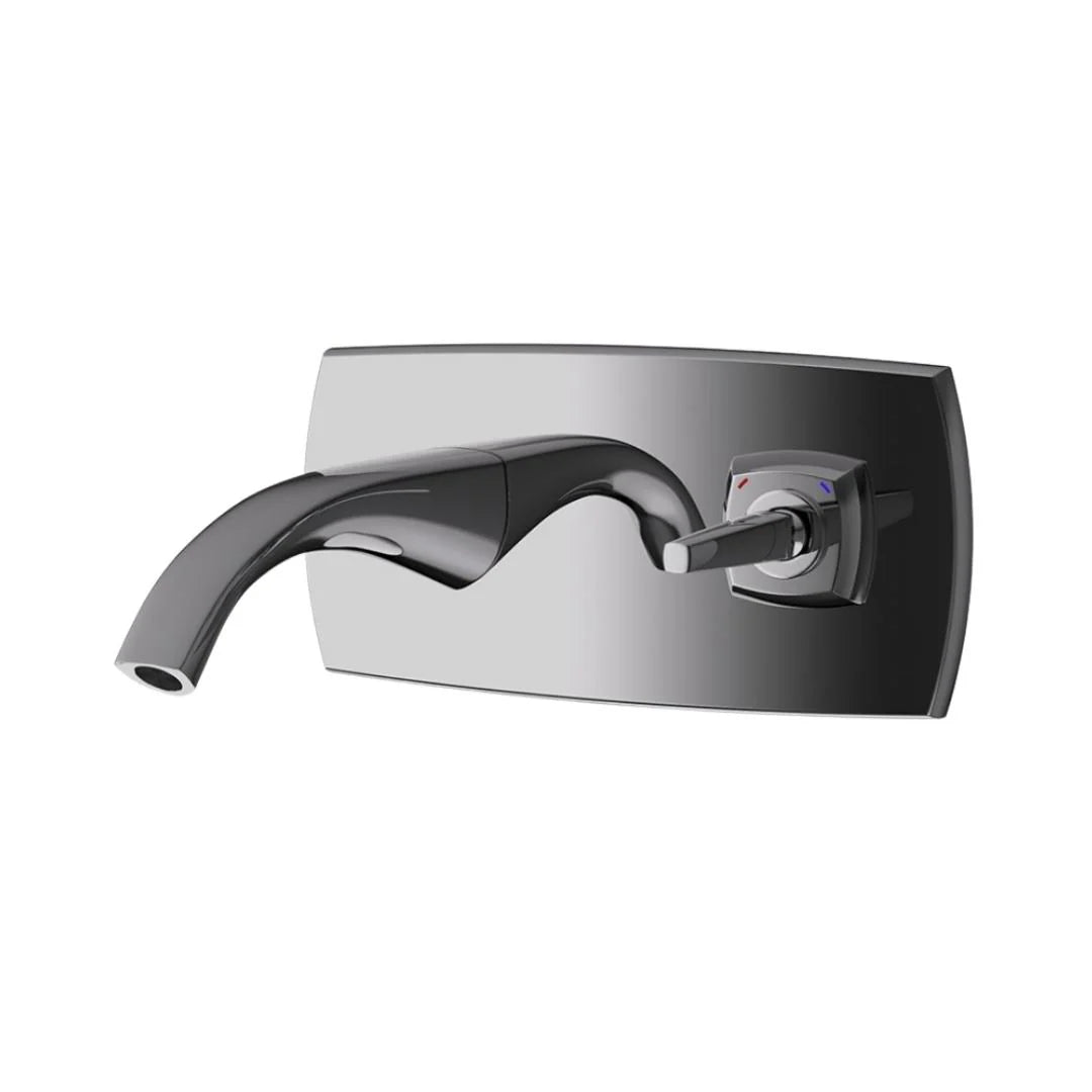 Jaquar Wall Mounted Basin Mixer Arc ARC-BCH-87233K - Black Chrome