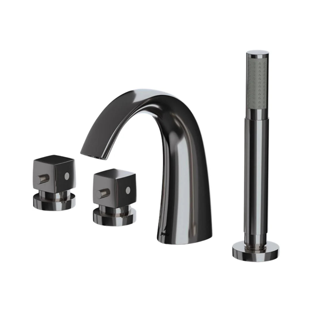 Jaquar 2 Way Thermostatic Bath Tub Filler ARC ARC-BCH-87677 Normal Flow - Black Chrome Finish