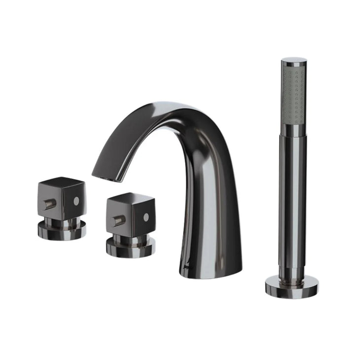 Jaquar 2 Way Thermostatic Bath Tub Filler ARC ARC-BCH-87677 Normal Flow - Black Chrome Finish