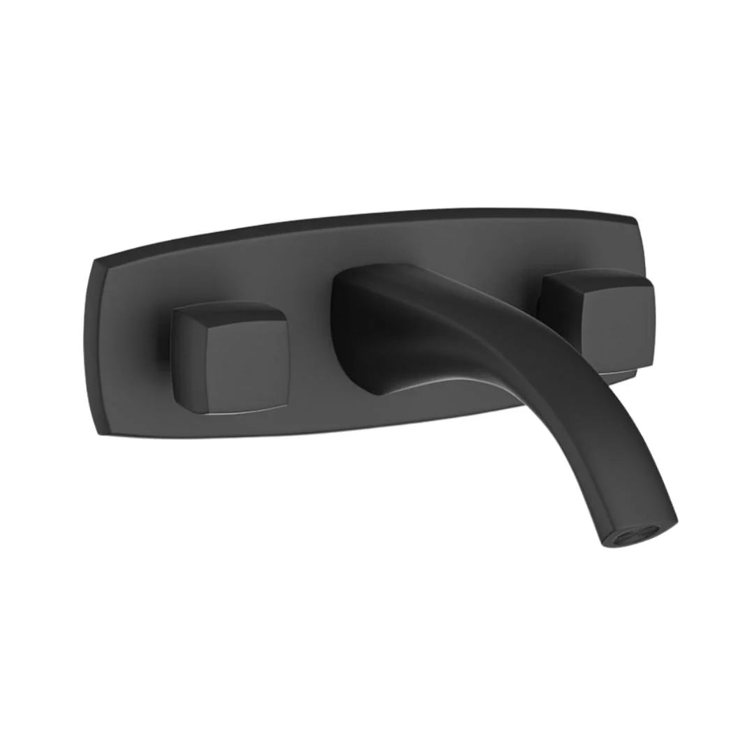 Jaquar Wall Mounted Basin Mixer Arc ARC-BLM-87433 - Black Matt