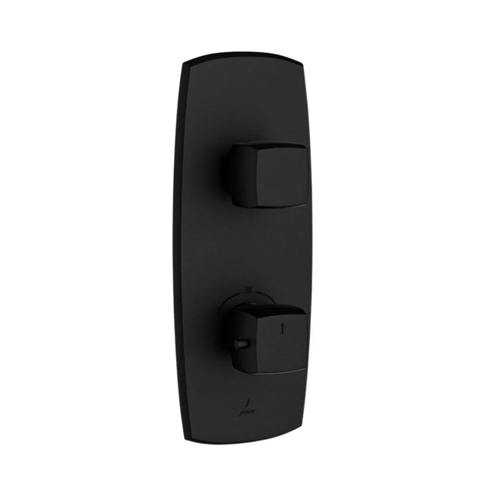Jaquar 1 Way Thermostatic Diverter ARC ARC-BLM-87661 Normal Flow - Black Matt Finish